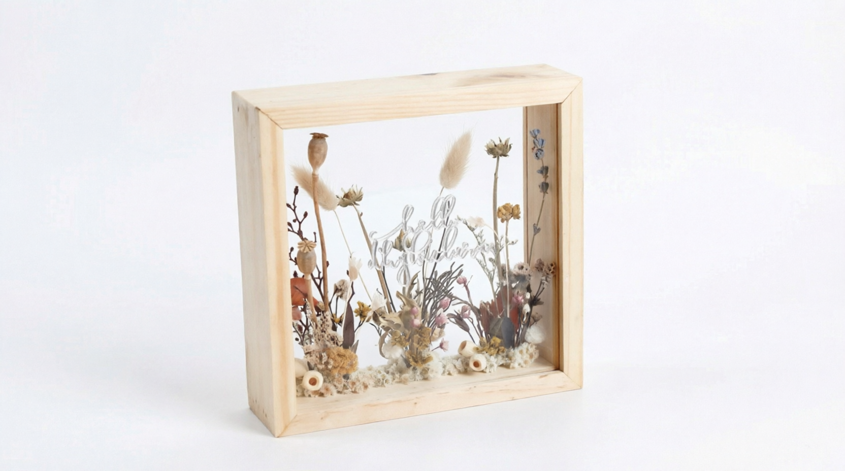 Flower Wood Frame